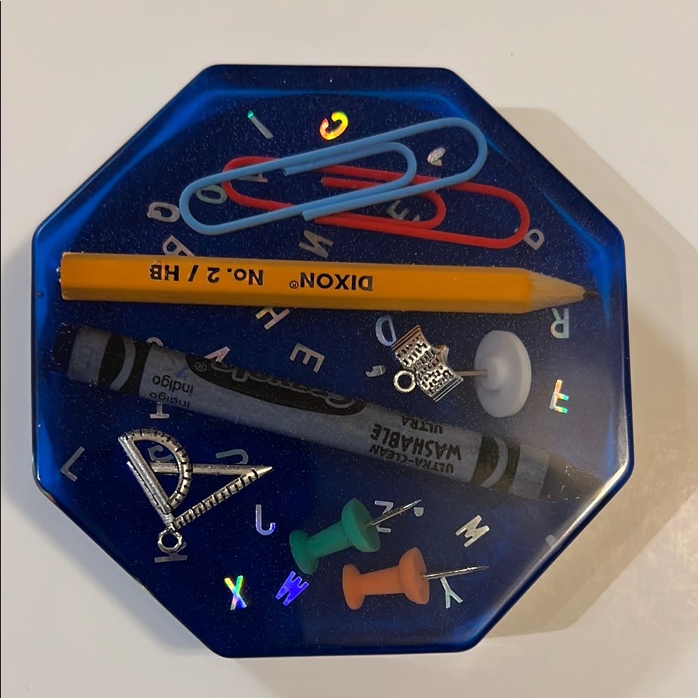 Blue Octagonal Coaster - Picture 4 of 7